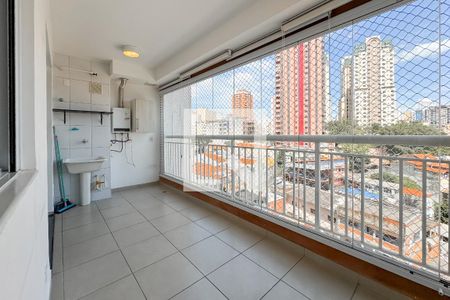 Varanda da Sala de apartamento para alugar com 1 quarto, 35m² em Cambuci, São Paulo