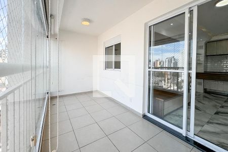 Varanda da Sala de apartamento para alugar com 1 quarto, 35m² em Cambuci, São Paulo