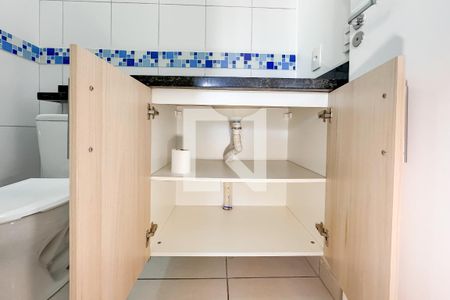 Apartamento para alugar com 35m², 1 quarto e sem vagaBanheiro da Suíte