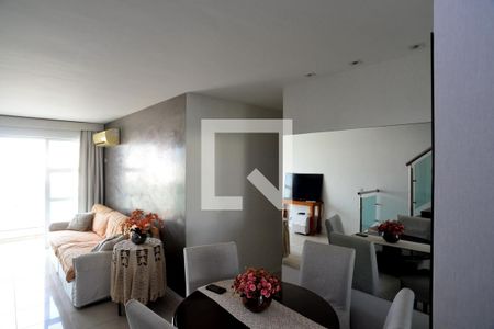 Sala de apartamento à venda com 2 quartos, 201m² em Barra da Tijuca, Rio de Janeiro