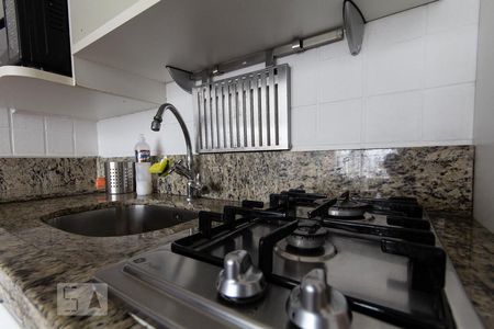 Cozinha de kitnet/studio à venda com 1 quarto, 40m² em Paraíso do Morumbi, São Paulo