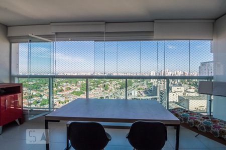 Varanda de kitnet/studio para alugar com 1 quarto, 43m² em Jardim Aeroporto, São Paulo