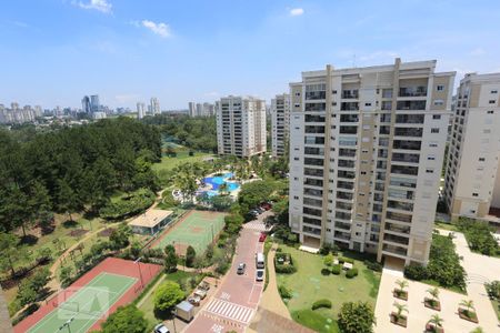 Vista da Varanda de apartamento para alugar com 3 quartos, 94m² em Alphaville, Santana de Parnaíba