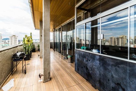 Varanda de apartamento à venda com 1 quarto, 127m² em Barra Funda, São Paulo