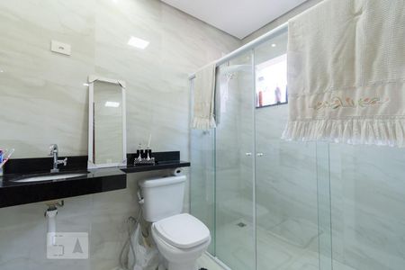 Banheiro - suíte de casa para alugar com 2 quartos, 270m² em Nova Petrópolis, São Bernardo do Campo