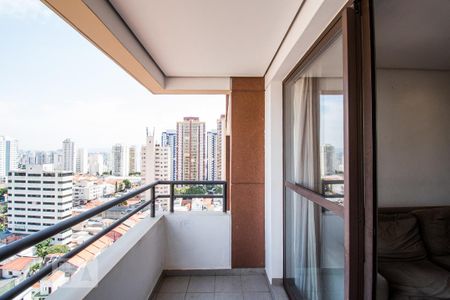 Varanda da Sala de apartamento para alugar com 2 quartos, 67m² em Jardim da Glória, São Paulo