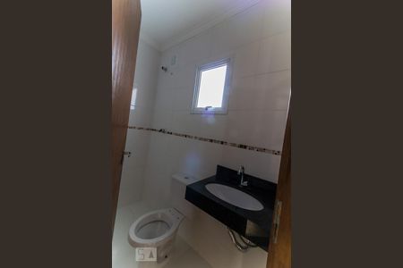 Banheiro de apartamento à venda com 2 quartos, 88m² em Santa Maria, Santo André