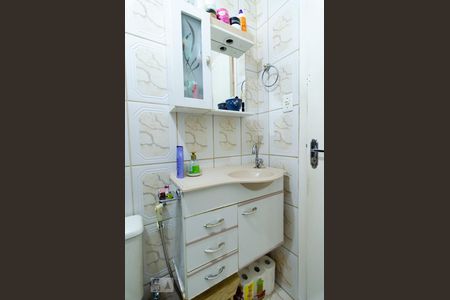 Banheiro de casa para alugar com 2 quartos, 110m² em Vila Campos Sales, Campinas