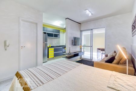 Studio à venda com 50m², 1 quarto e 1 vaga Studio à venda com 50m², 1 quarto e 1 vagaDormitório