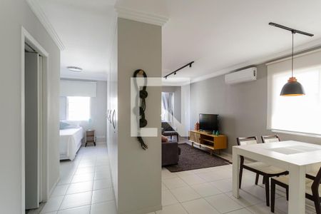 Sala de apartamento para alugar com 1 quarto, 47m² em Vila Nova Conceição, São Paulo