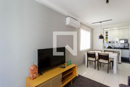 Sala de apartamento para alugar com 1 quarto, 47m² em Vila Nova Conceição, São Paulo