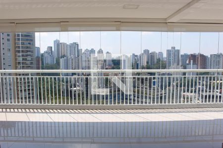 Sala (varanda gourmet) de apartamento para alugar com 4 quartos, 250m² em Vila Andrade, São Paulo