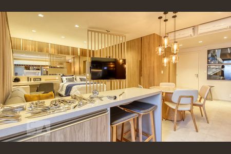 Studio à venda com 61m², 1 quarto e 1 vagaCozinha