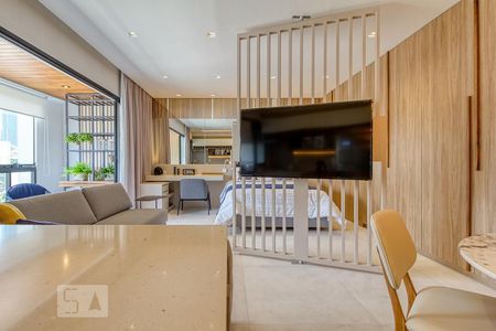 Studio à venda com 61m², 1 quarto e 1 vagaSala