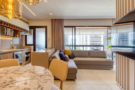 Studio à venda com 61m², 1 quarto e 1 vagaSala