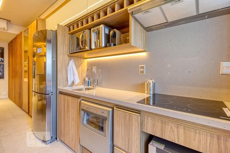 Studio à venda com 61m², 1 quarto e 1 vagaCozinha