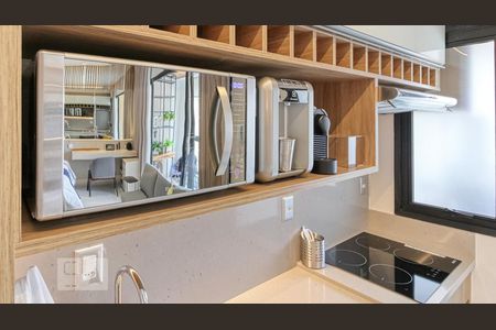 Studio à venda com 61m², 1 quarto e 1 vagaCozinha