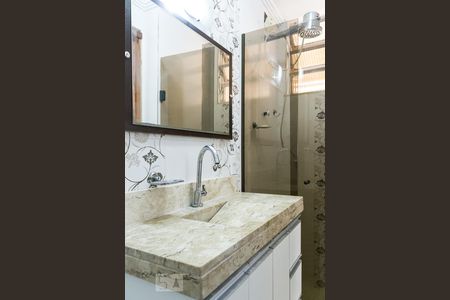 Banheiro Social de apartamento para alugar com 2 quartos, 53m² em Laranjeiras, Rio de Janeiro