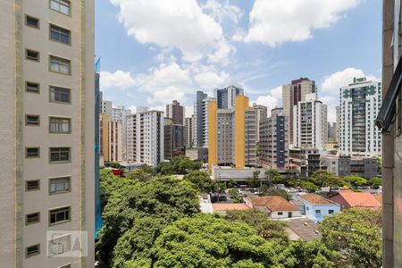 Vista de kitnet/studio à venda com 1 quarto, 44m² em Lourdes, Belo Horizonte