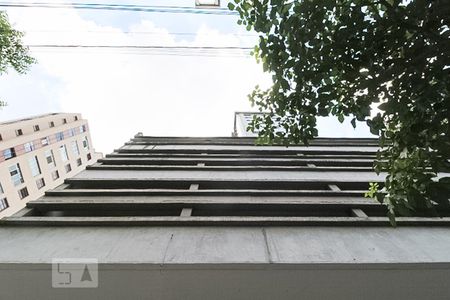 Studio à venda com 44m², 1 quarto e 1 vagaFachada 