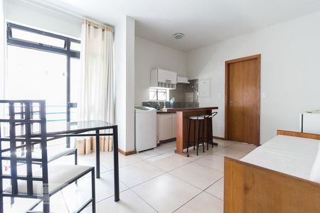 Sala de kitnet/studio à venda com 1 quarto, 44m² em Lourdes, Belo Horizonte