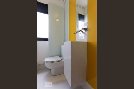 Lavabo de apartamento para alugar com 1 quarto, 62m² em Paraíso, São Paulo