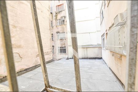 Vista da Sala/Quarto de kitnet/studio para alugar com 1 quarto, 30m² em Centro, Niterói