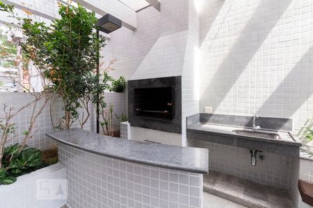 Studio para alugar com 56m², 2 quartos e 2 vagasChurrasqueira salão de festas 