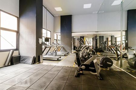 Apartamento para alugar com 64m², 1 quarto e 2 vagas Apartamento para alugar com 64m², 1 quarto e 2 vagasAcademia