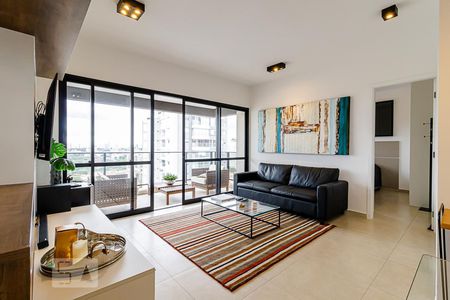 Sala de apartamento para alugar com 1 quarto, 64m² em Vila Mariana, São Paulo