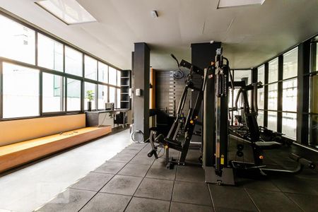 Apartamento para alugar com 64m², 1 quarto e 2 vagas Apartamento para alugar com 64m², 1 quarto e 2 vagasAcademia