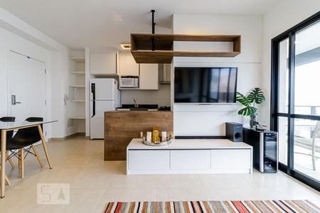 Sala de apartamento para alugar com 1 quarto, 64m² em Vila Mariana, São Paulo