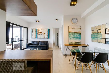 Sala de apartamento para alugar com 1 quarto, 64m² em Vila Mariana, São Paulo