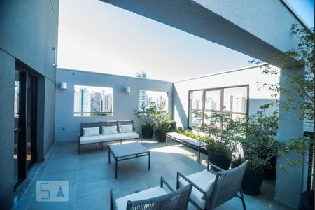 Área Comum - Cobertura de apartamento para alugar com 1 quarto, 40m² em Tatuapé, São Paulo
