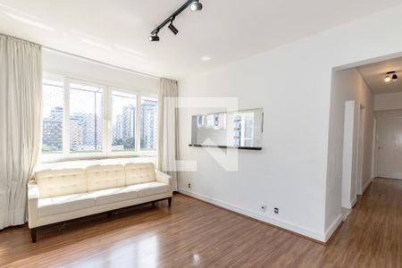 Sala de apartamento à venda com 2 quartos, 65m² em Vila Nova Conceição, São Paulo