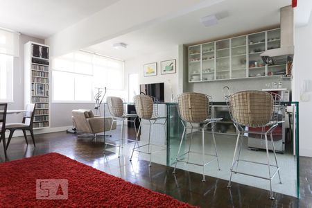 Sala de apartamento para alugar com 2 quartos, 160m² em Pinheiros, São Paulo