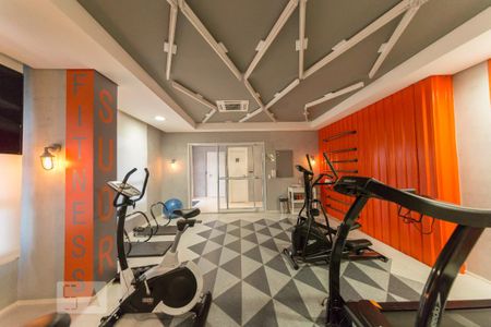 Apartamento para alugar com 45m², 1 quarto e 1 vaga Apartamento para alugar com 45m², 1 quarto e 1 vagaAcademia