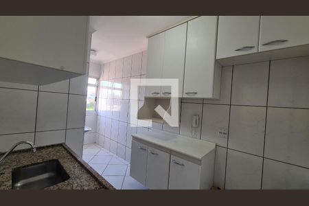 Cozinha e Área de Serviço de apartamento à venda com 2 quartos, 50m² em Jardim Pitangueiras Ii, Jundiaí