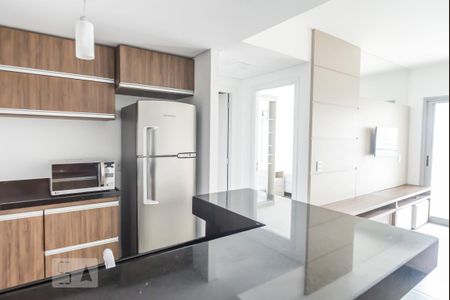 Sala de apartamento para alugar com 1 quarto, 54m² em Petrópolis, Porto Alegre