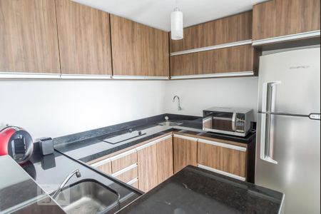 Cozinha de apartamento para alugar com 1 quarto, 54m² em Petrópolis, Porto Alegre