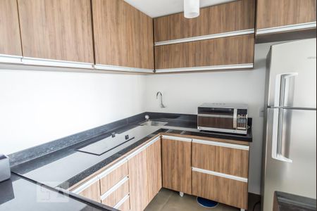 Cozinha de apartamento para alugar com 1 quarto, 54m² em Petrópolis, Porto Alegre