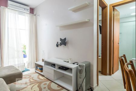 Sala de apartamento à venda com 1 quarto, 38m² em Bela Vista, Porto Alegre