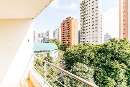 Varanda de apartamento para alugar com 3 quartos, 117m² em Brooklin Paulista, São Paulo