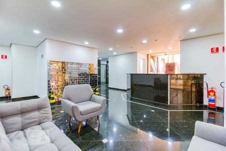 Recepção de apartamento para alugar com 1 quarto, 60m² em Indianópolis, São Paulo