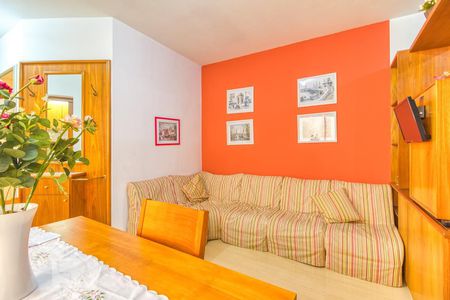 Sala de apartamento para alugar com 1 quarto, 60m² em Indianópolis, São Paulo