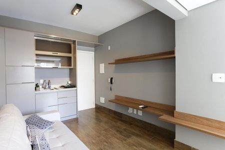Sala de apartamento à venda com 1 quarto, 35m² em Jardim Paulista, São Paulo