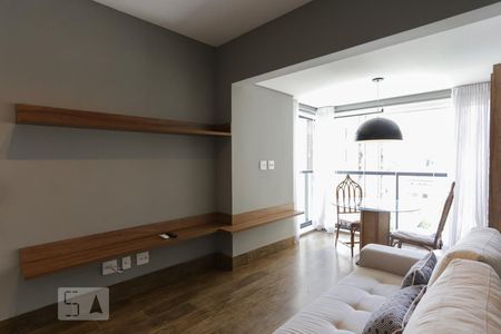 Sala de apartamento à venda com 1 quarto, 35m² em Jardim Paulista, São Paulo