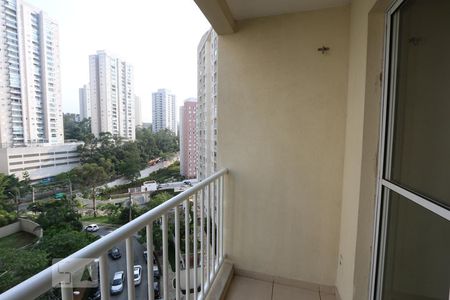 varanda de apartamento para alugar com 2 quartos, 49m² em Parque Reboucas, São Paulo