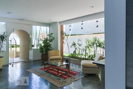 Hall Social de apartamento para alugar com 1 quarto, 45m² em Santa Cecília, São Paulo