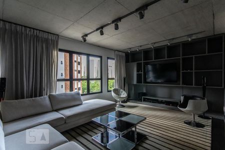 Sala de apartamento à venda com 1 quarto, 70m² em Vila Suzana, São Paulo